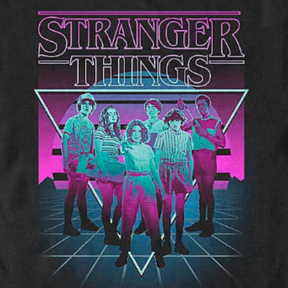 Fifth Sun Men's Stranger Things Neon Group Tee 15867 - Picture 2 of 2